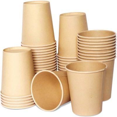 Biodegradable Disposable Single Wall Printed Vending Coffee Tea Party Coffee Paper Cup