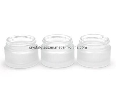 30ml Color Customized Spray Glass Bottle Cosmetic Cream Lotion Foundation with Plastic Lids 1oz