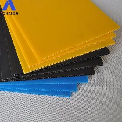 Foldable PP Corrugated Plastic Box Polypropylene Hollow Plastic Crate Corrugated Storage Box Fresh Ginger Box Asparagus Box