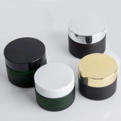 Custom Color 20g 30g 50g Cosmetic Packaging Glass Cream Jar