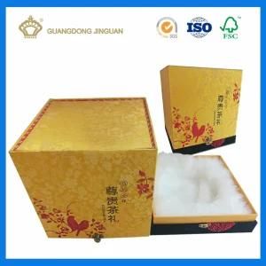 Luxury Fancy Paper Cardboard Tea Box (Tea set Gift Box)