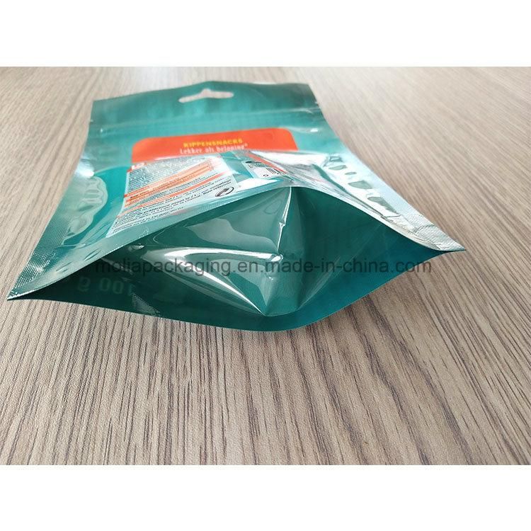 Plastic Packaging Bags/Custom Printing Stand up Pouch for Pet Food Pet and Cat Food with Zipper 100g