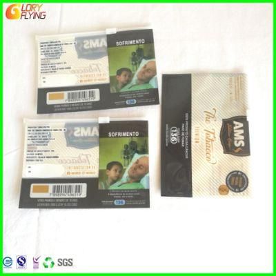 Plastic Zipper Bag Tobacco Packaging Smell Proof Mylar Bags