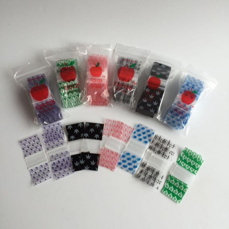 2 Mil Color 1010 Mini Apple Bags, 100PCS / Bag, 50000PCS / Carton