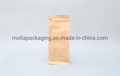 Press to Pull Zipper Sealed Child Resistance Biodegradable Material Stand up Pouches