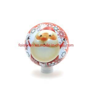 2019 70mm Decoration Christmas Tin Ball for Candy Packaging