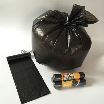 HDPE Waste Printed Plastic Bag/Plastic Trash Diposable Bag