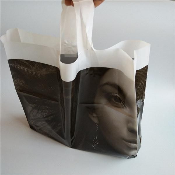 Customized Plastic Printed Shopping Bag for Apparel