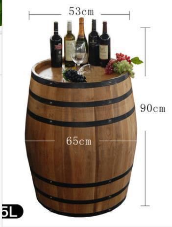 Decorated Barrel Wine Box Beer Barrel Decorated Wooden Box