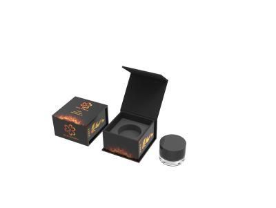 Custom Shatter Packaging Wax Glass Jar Magnetic Boxes