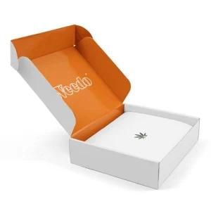 Folding Airplane Custom Shipping Boxes with Logo Printed, Corrugate Paper and Coated Paper Retail Boxes