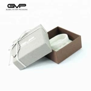 Nice Custom Leather Paper Gift Jewelry Ring Packaging Box