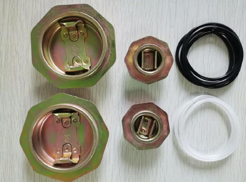 2′ ′ and 3/4′ ′ Metal Drum Closures (flanges+plugs) for Oil Drums