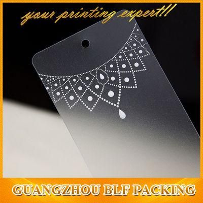 Custom Silver Paper Jewelry Tags