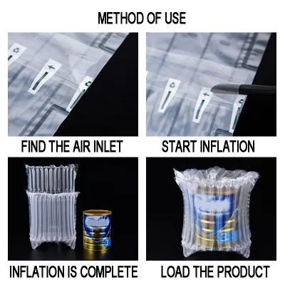 Air Pack Protection Cargoes Inflatable Air Column Packaging Bubble Bag