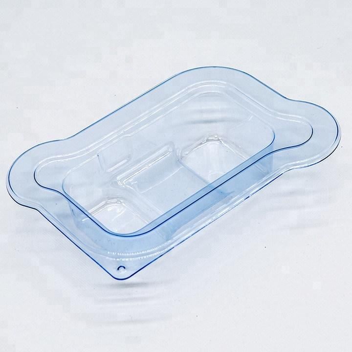 Custom Plastic blue Clamshell blister Packaging Boxes