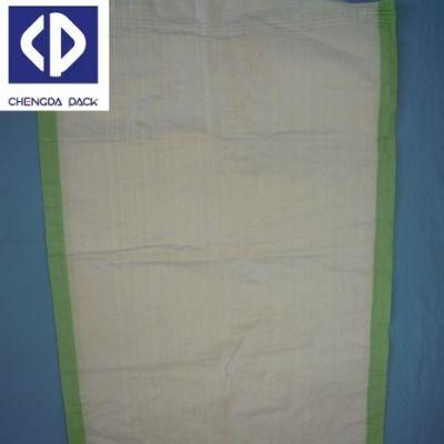 Green Building Garbage PP Sack Green Woven Geotextile Sand Bag, 50kg Sand Bag for Flood