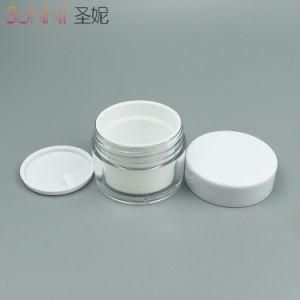 White Color Hand Cream Cosmetic Jars and Bottles