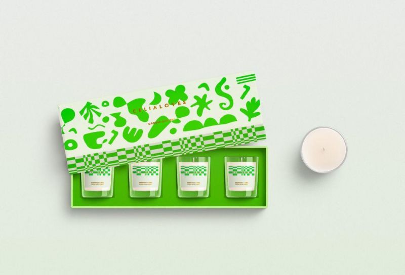 Sinicline Custom Logo Eco Friendly Candle Paper Packaging Box