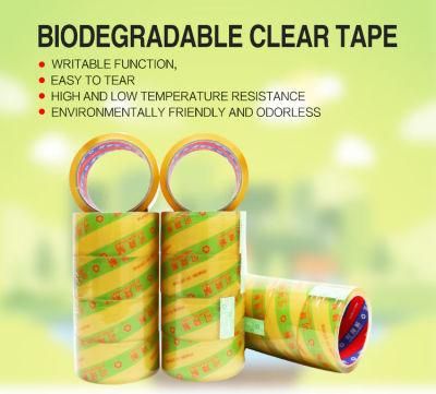 Cellotape Biodegradable Packing Cellulose Jumbo Roll Packaging Adhesive Cellophane Cello Tape