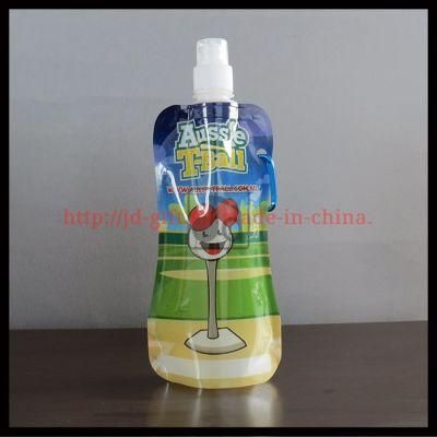 Custom Logo Printing Food Plastic Packaging Custom Standup Drink Pouch with Ziplock