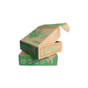 Custom Brand Logo Printing Corrugated Shipping Box Locking Mailing Box