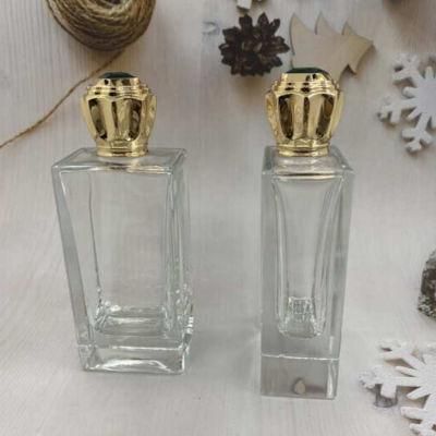50ml 100ml Cosmetic Glass Clear Spray Packaging Bottles Wholesale Empty Perfume Bottle OEM