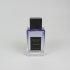 Square Transparent Black Glass Bottle for Essential Oil Perfume