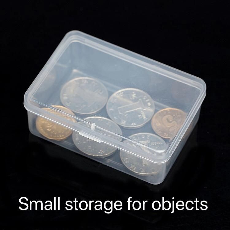 Durable Small Sealed Plastic Box Storage for Office Paper Clip