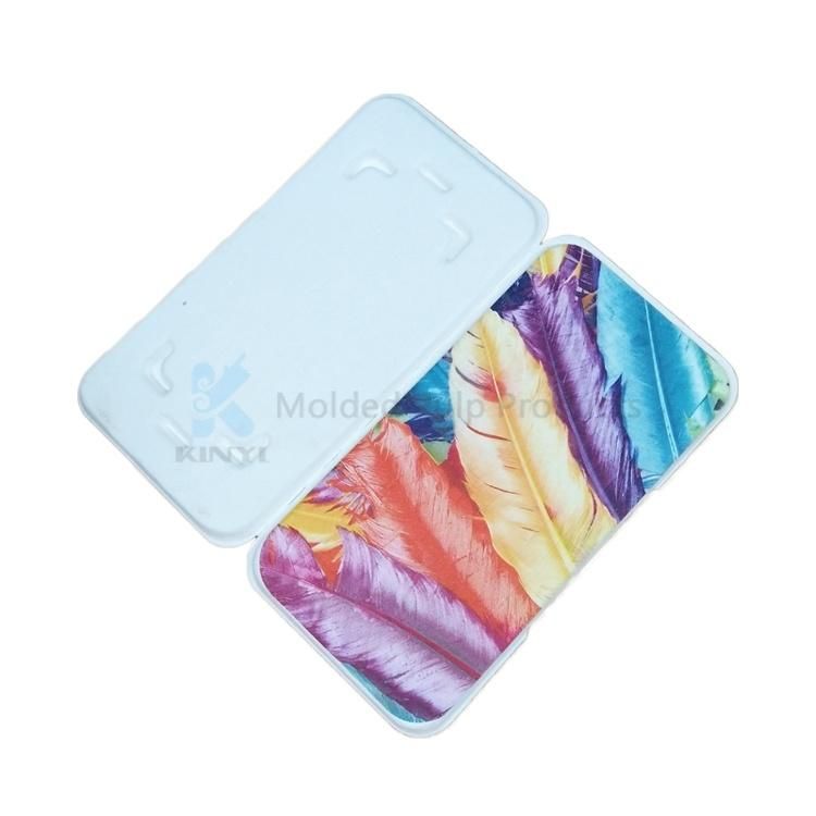 Custom Paper Pulp Molded Packaging Tray for Mobile Phone Case