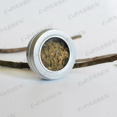 OEM Emboss Aluminum Jars Cosmetic Cream Jars