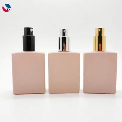 50ml Glass Bottle Printing Bulk Empty Perfume Bottles with Aluminum Spray Cap