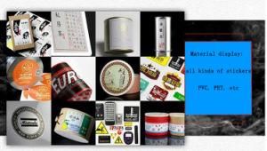 OEM Factory China Promotion Cosmetic Sticker