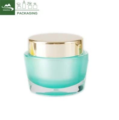 15g 30g 50g Wholesale Clear Acrylic Round Cosmetic Cream Jar for Skin Care