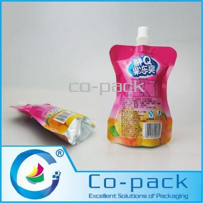 Aluminum Foil Laminated Jelly Packaging Bag with Spout