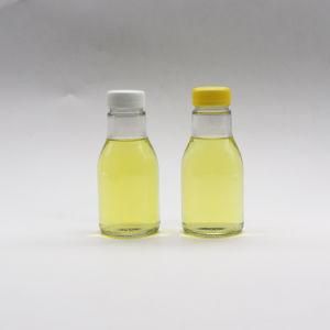 Best Price Round Types 200ml 250ml 300ml 500ml Drinking Glass Juice Bottle with Steel Lids