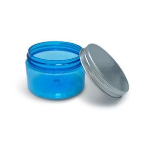 Plastic Cream Jar 100g Clear Blue Amber Cosmetic Plastic Pet Jar