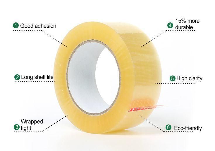 China Factory OPP Transparent Shipping Box Package Tape/Adhesive Tape