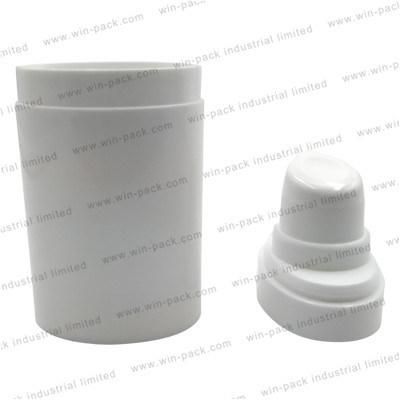 White Empty Custom Fancy PP Airless Lotion Bottle with Pump 30ml 50ml