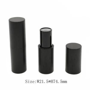 Custom Wholesale Empty Black Plastics Lipstick Tube/Container