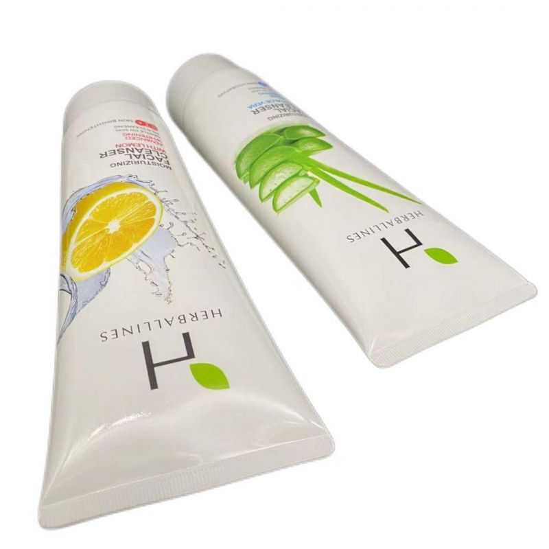 Wholesale 200ml Soft Squeeze Cosmetic Tube with Flip Top Lid Cream Packaging