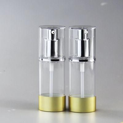 50ml Oval Shape Foundation Cream Lotion Cosmetic Eye Lotion Airless Bottle