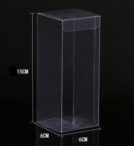 Light Thin Transparent Pet Film Container Plastic See Through Window Box