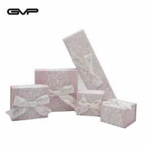 Custom Delicate Paper Gift Ribbon Jewellery Packaging Boxes Factory