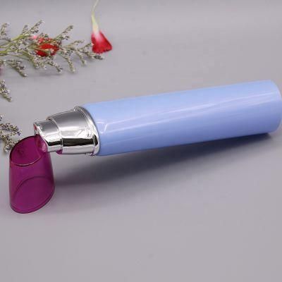 Waterproof Black Whitening Makeup Packaging Empty Airless Pump Tube