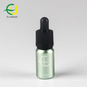 10ml Green Color Coating Essential Oil Bottle with Plastic Dropper