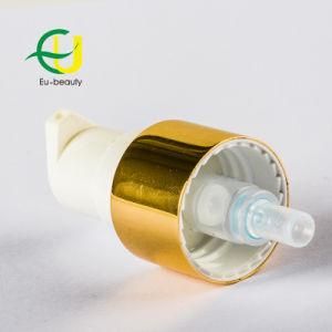20/410 Cream Pump Shiny Gold Aluminium Treatment Pump