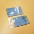 customs plastic slide blister package with paper card