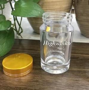 Factory High Quality Transparent Acrylic Plastic Saffron Packaging Bottle