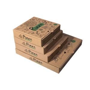 Wholesale Custom Logo Package Carton Boxes Corrugated Printed Paper Pizza Box